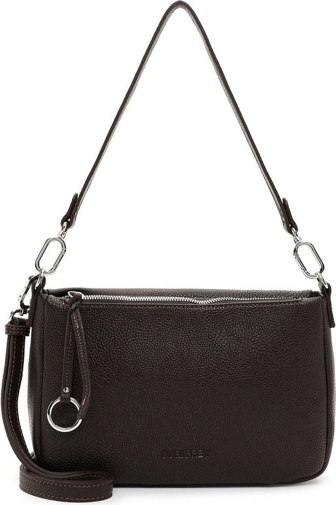 SURI FREY Umhängetasche Schultertasche Debby Crossbody Bag Brown dunkelbraun