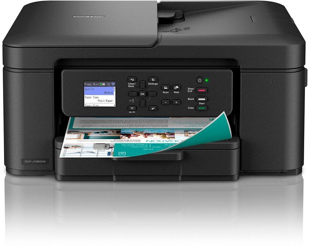 Brother All-in-One Inkjet Printer DCP-J1360DW Productafbeelding 