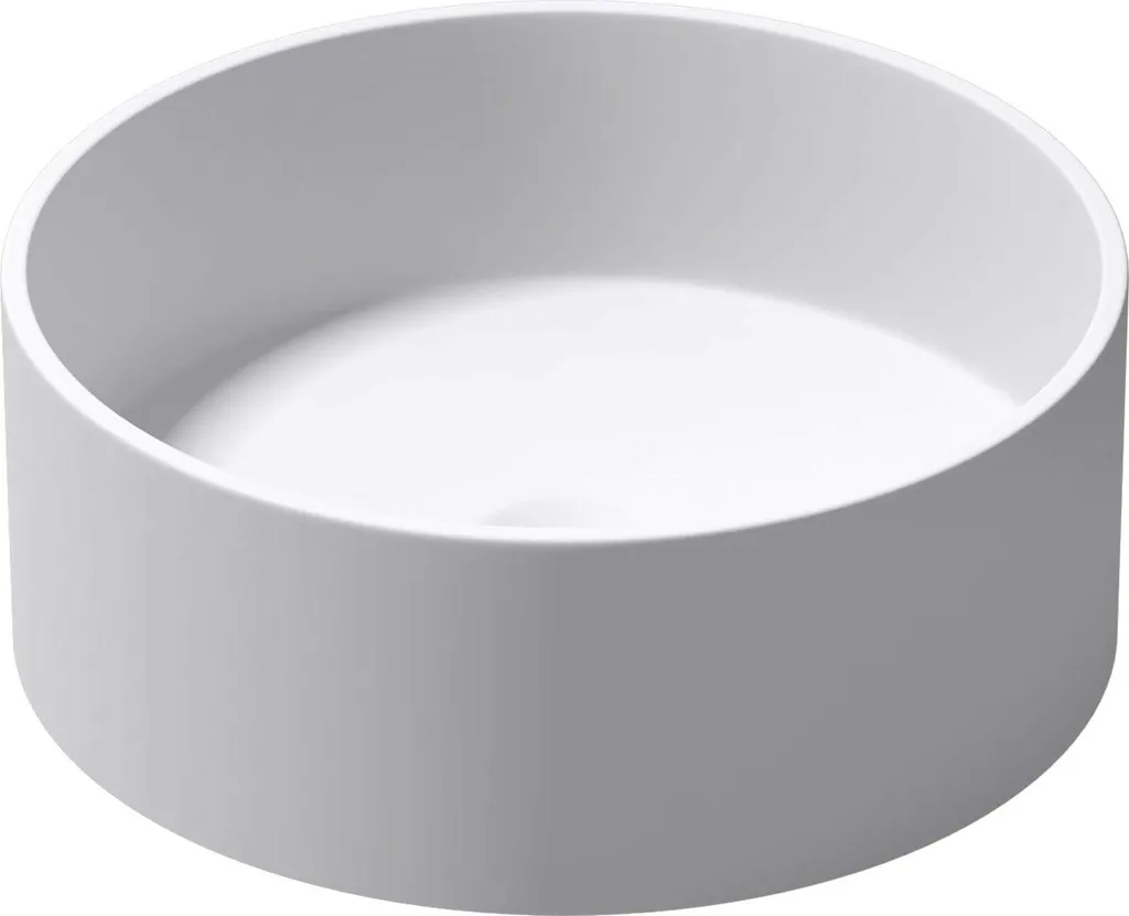 Lavandino Bagno Tondo doporro 40cm Colossum804 Minerale Fuso