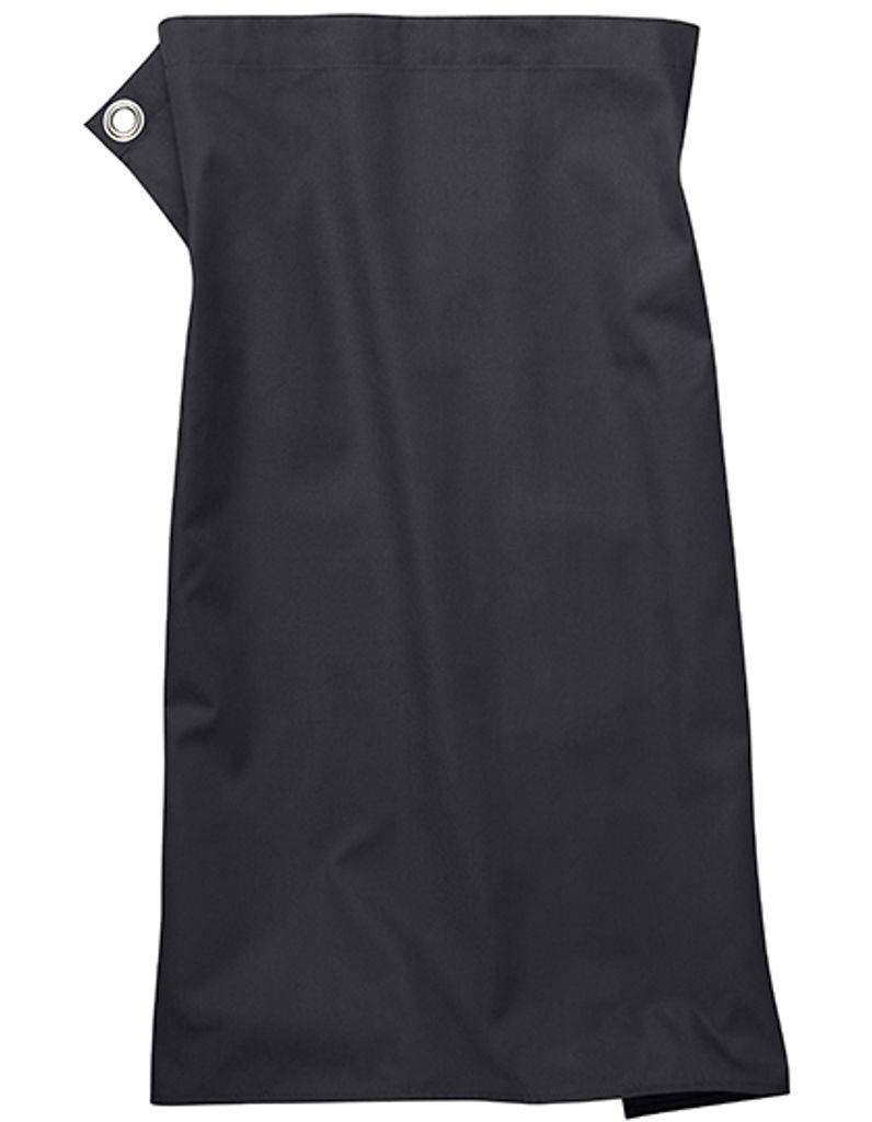 CG Workwear 00128-01 | Bistro Apron Pizzone Classic Bis 95 °C waschbar - Farbe: Raven - Größe: 80 x 71 cm