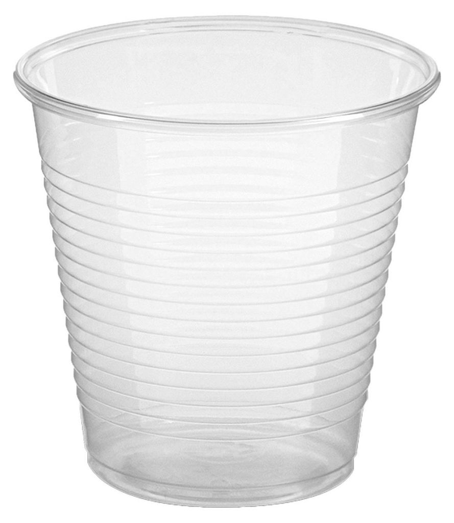500x  Trinkbecher transparent klar 150 ml PLA Ø 70 mm Produktbild 