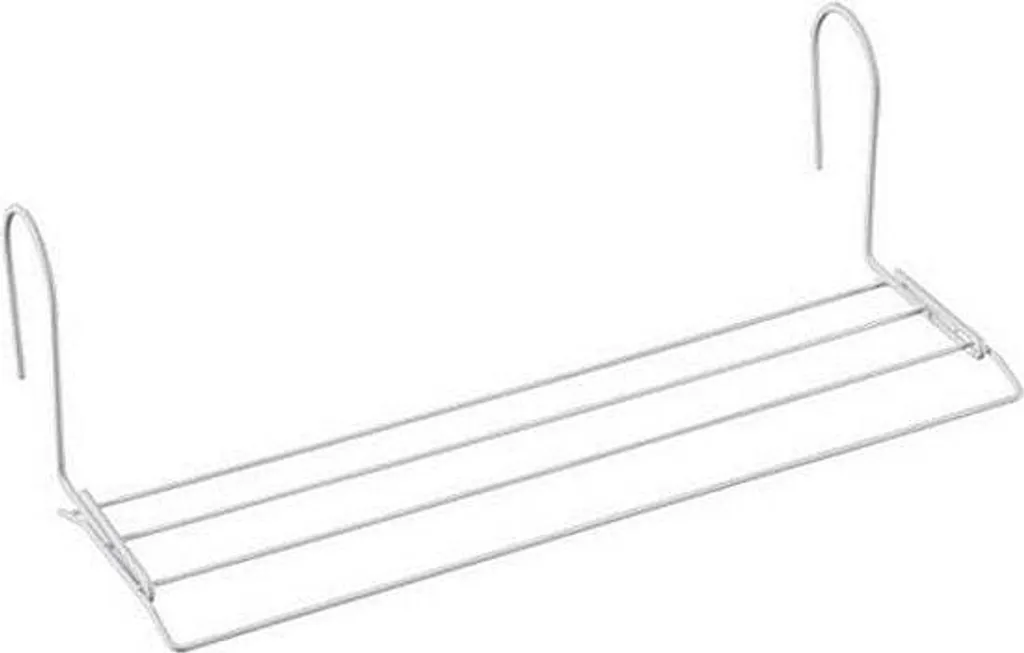 Metaltex Iseo Stendino da Radiatore Bianco 58x17 cm | Qualità Made in Italy