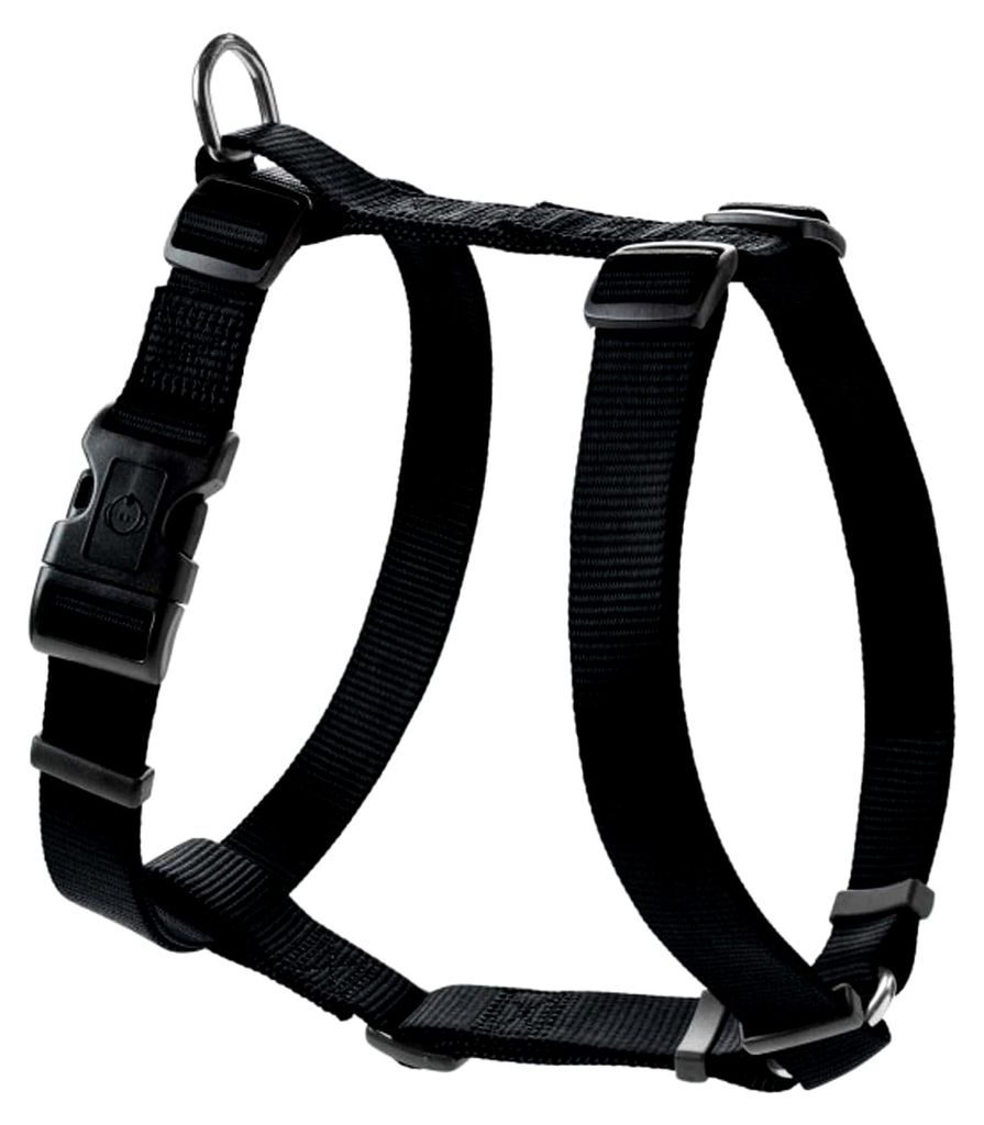 Hundegeschirr ECCO SPORT VARIO RAPID, mit Steckverschluss, M-L, 59-100 cm, schwarz
