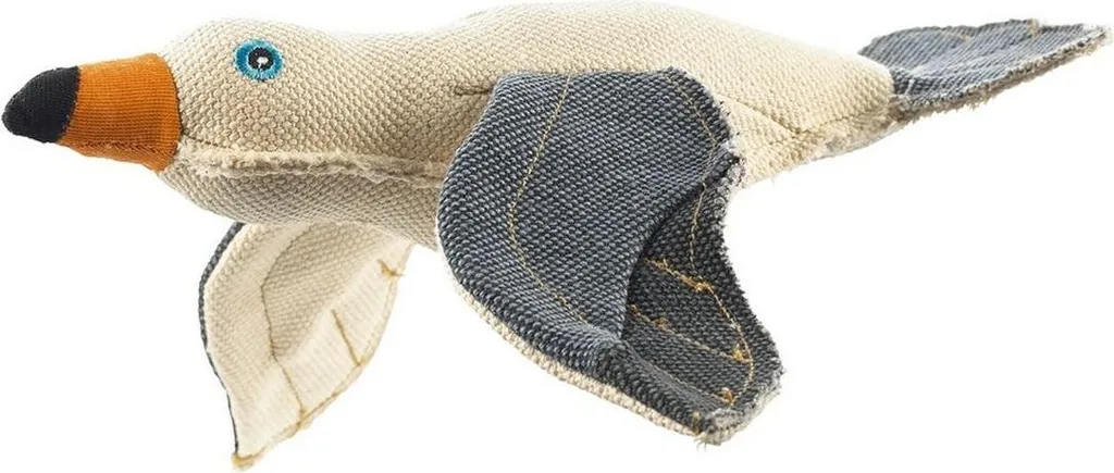 Peluche per Cani Hunter Gabbiano Bianco in Poliestere - Gioco per Cani