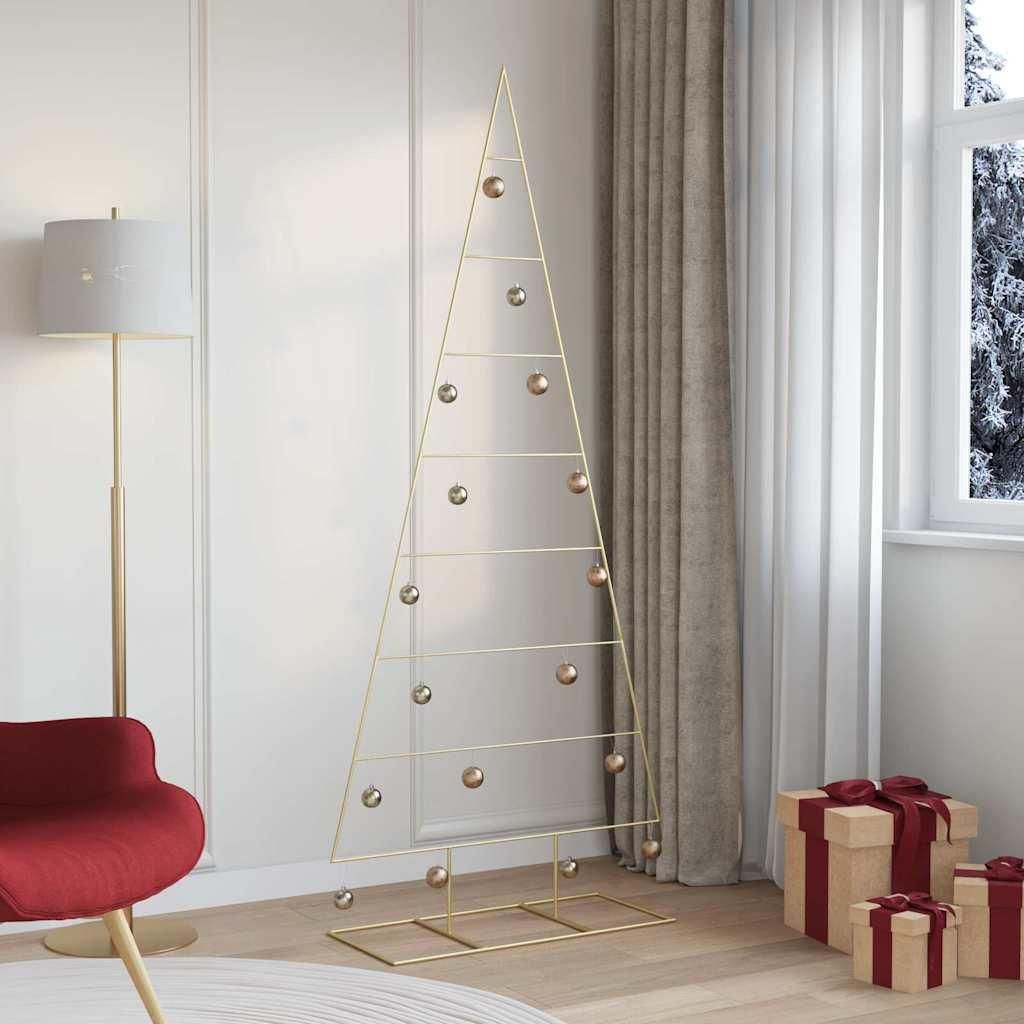 "Schlussverkauf" Metall Weihnachtsbaum(1 pc) - Kunstbaum/Tannenbaum - Gold 211 cm Pulverbeschichteter Stahl C8187