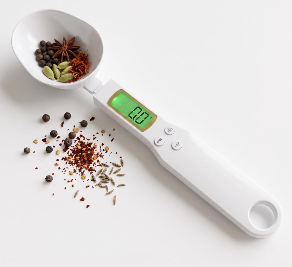 KANDONEX Digitale Löffelwaage – Präzise Küchenwaage 500g / Produktbild 