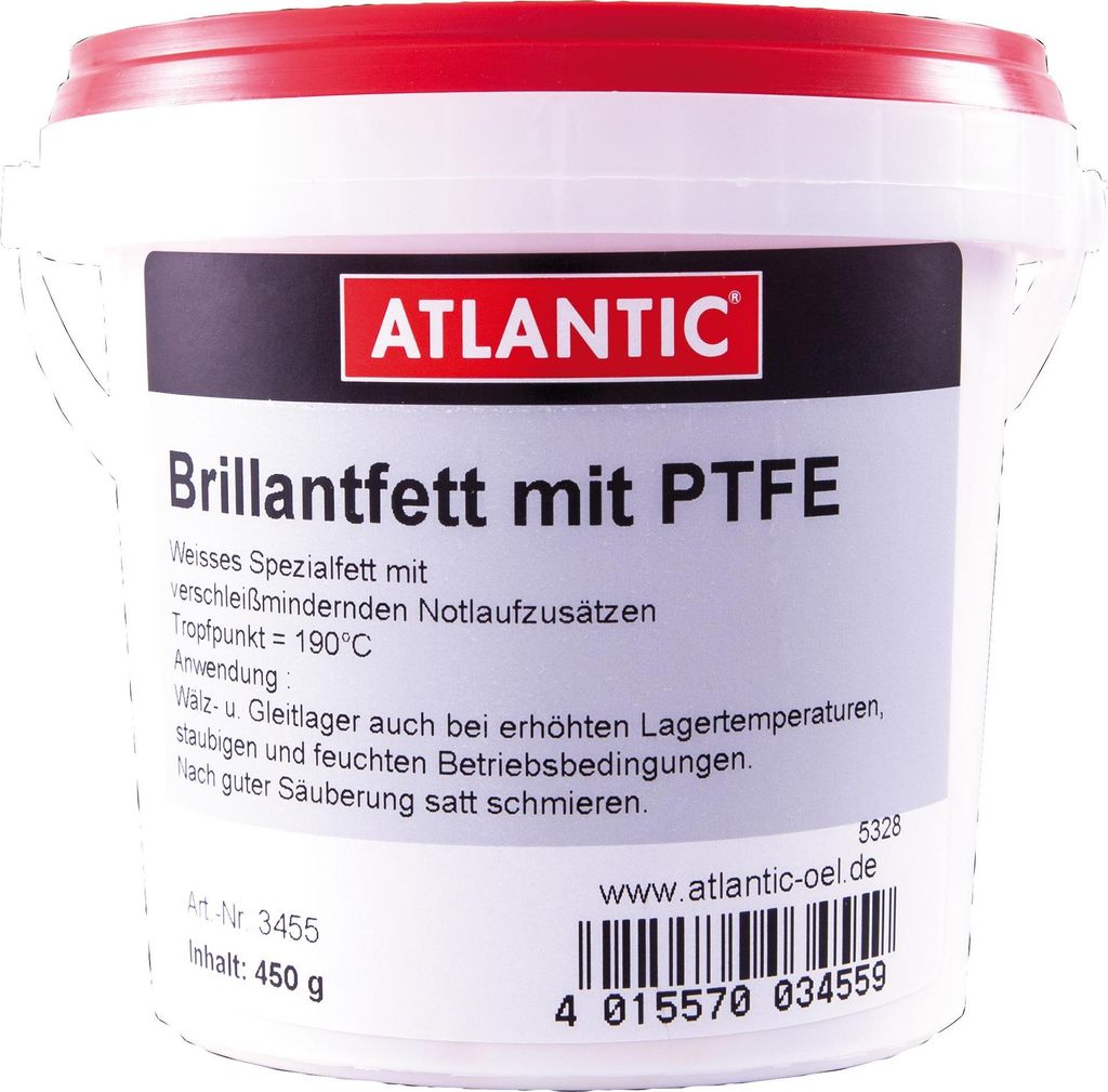 Atlantic Brillantfett Eimer 450g Teflon Produktbild 