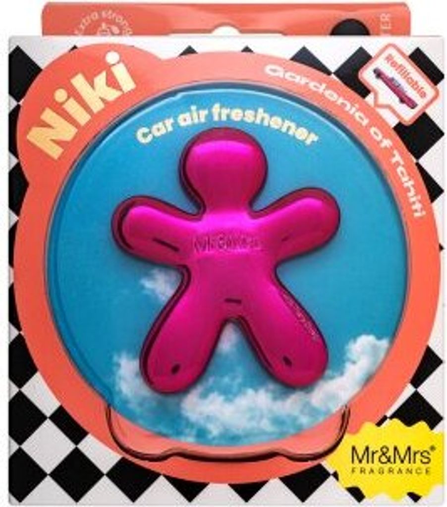 Mr&Mrs Fragrance Niki Car Air Freshener Gardenia of Tahiti