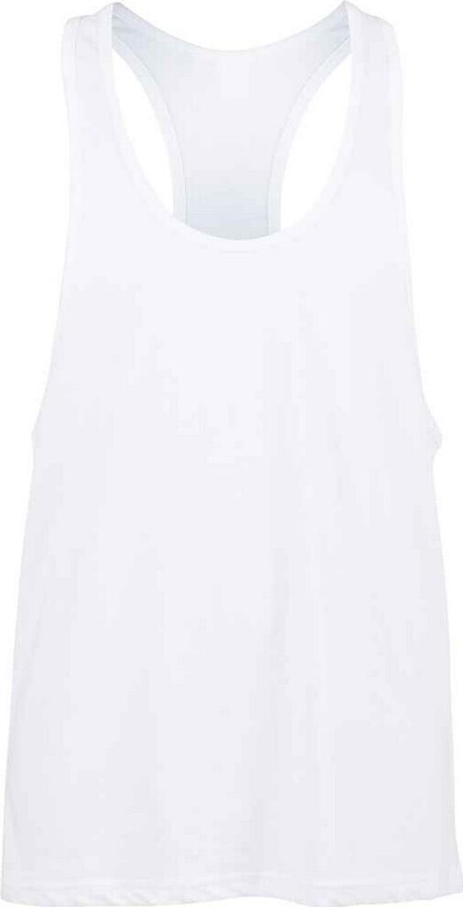 SF - "Muscle" Ärmelloses Oberteil für Herren PC6252 (XXL) (Weiß)