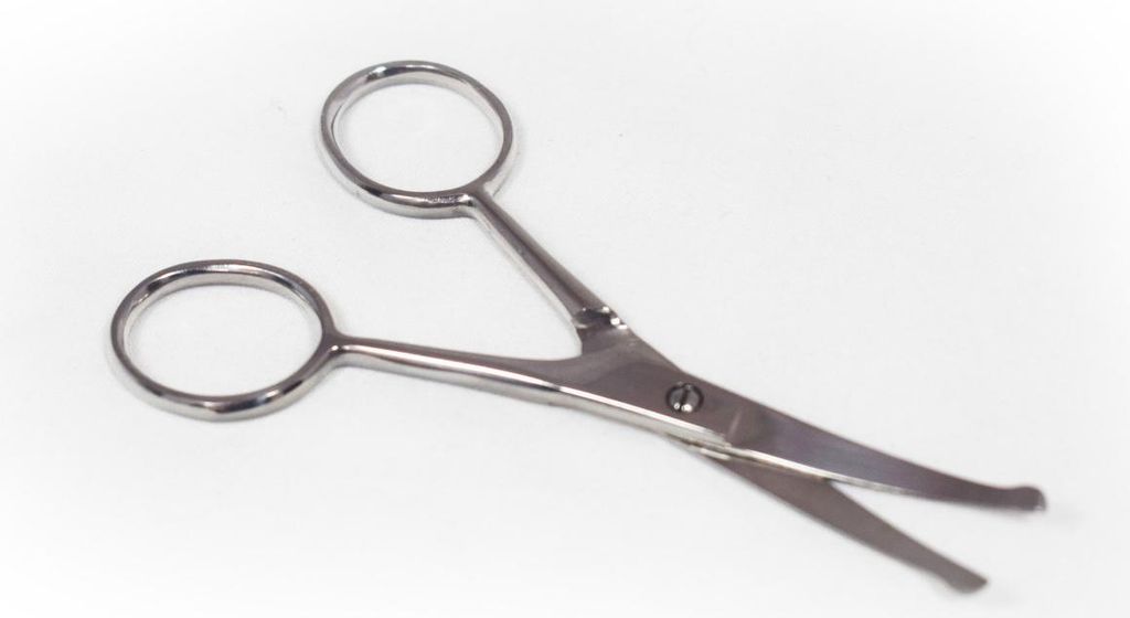 KW TOOLS-2-GROOM Pfotenschere für Hunde, gebogen - 11 cm