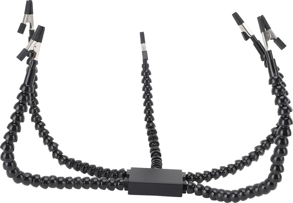 Helping Hands Lötstation Anti-Rutsch 360 Grad rotierende Klemmen PCB Halter flexible Arme für Leiterplatte Schmuck Reparaturen