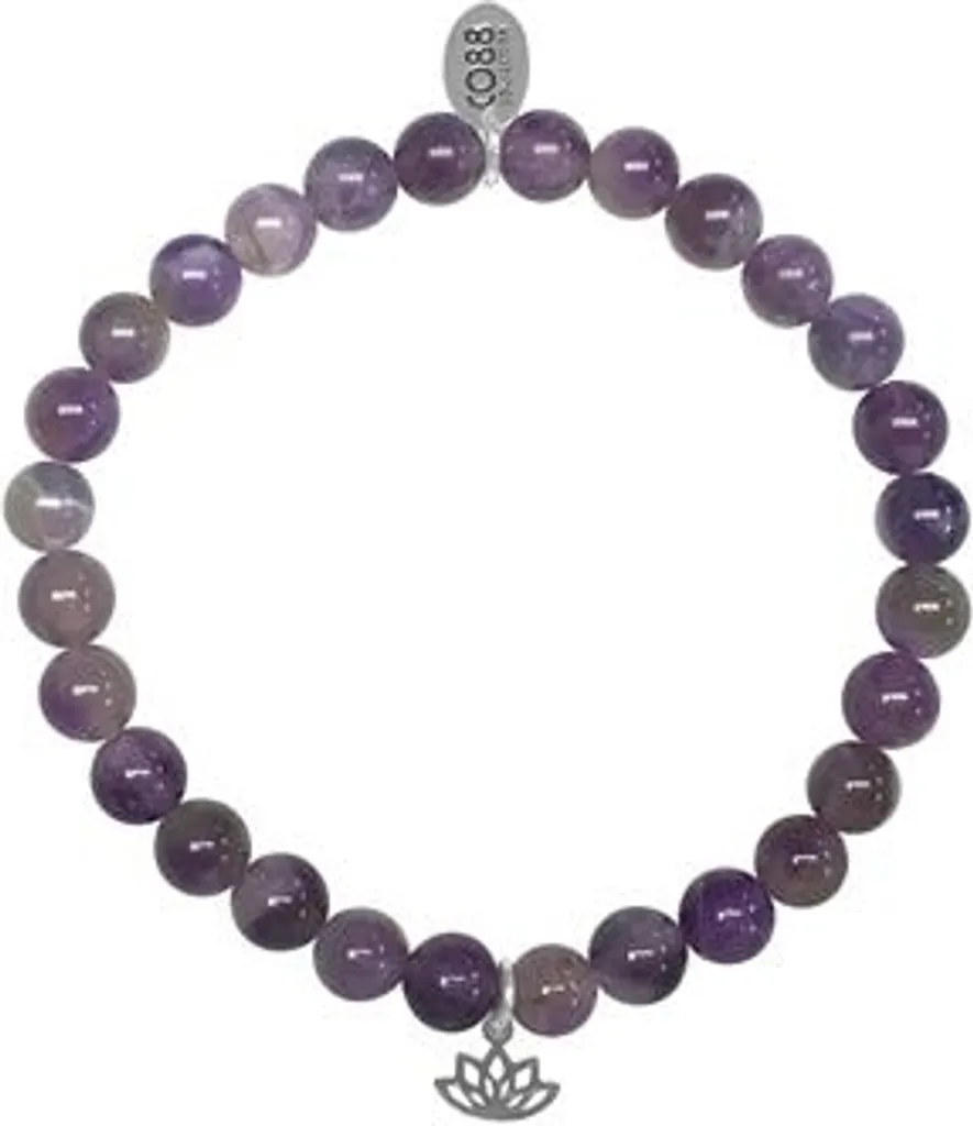 Bracciale CO88 Mod. 8CB-17041 | Eleganza in Acciaio e Pietre Naturali