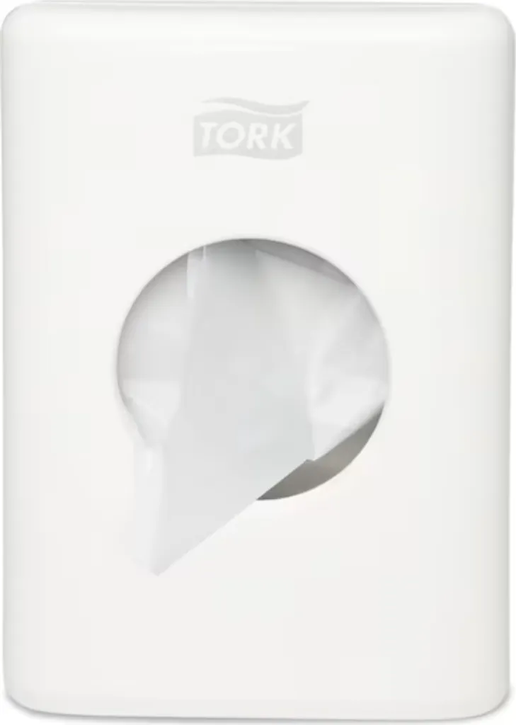 TORK 566000 Distributore di sacchetti igienici in plastica bianco