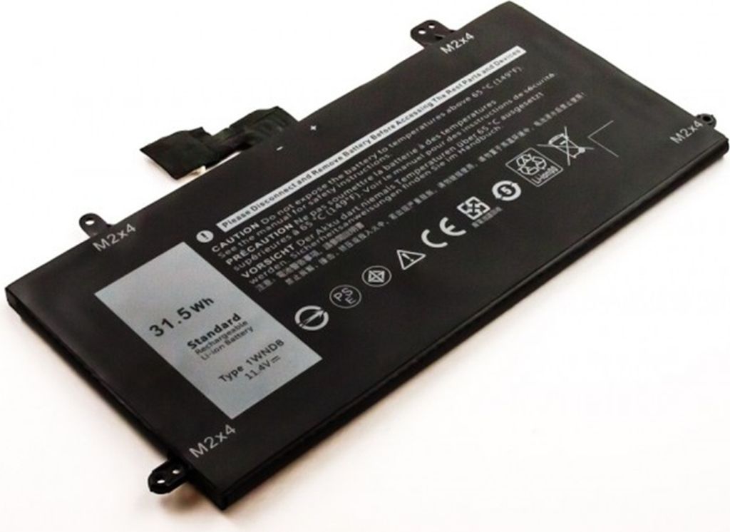 Akku für Dell 01WND8 Li-Pol 11,4 Volt 2550 mAh schwarz