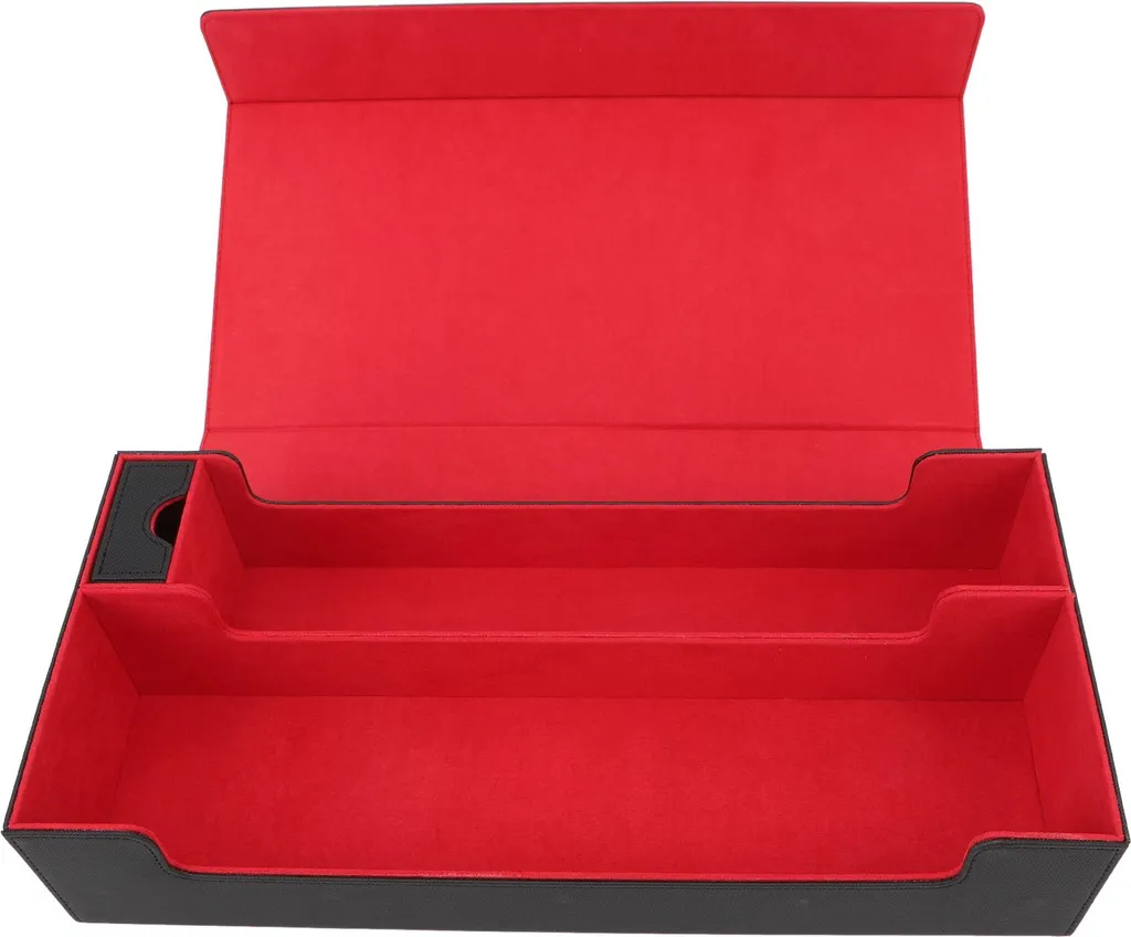 Deck Box magnétique XL en similicuir avec tiroir pour 550 cartes de jeu