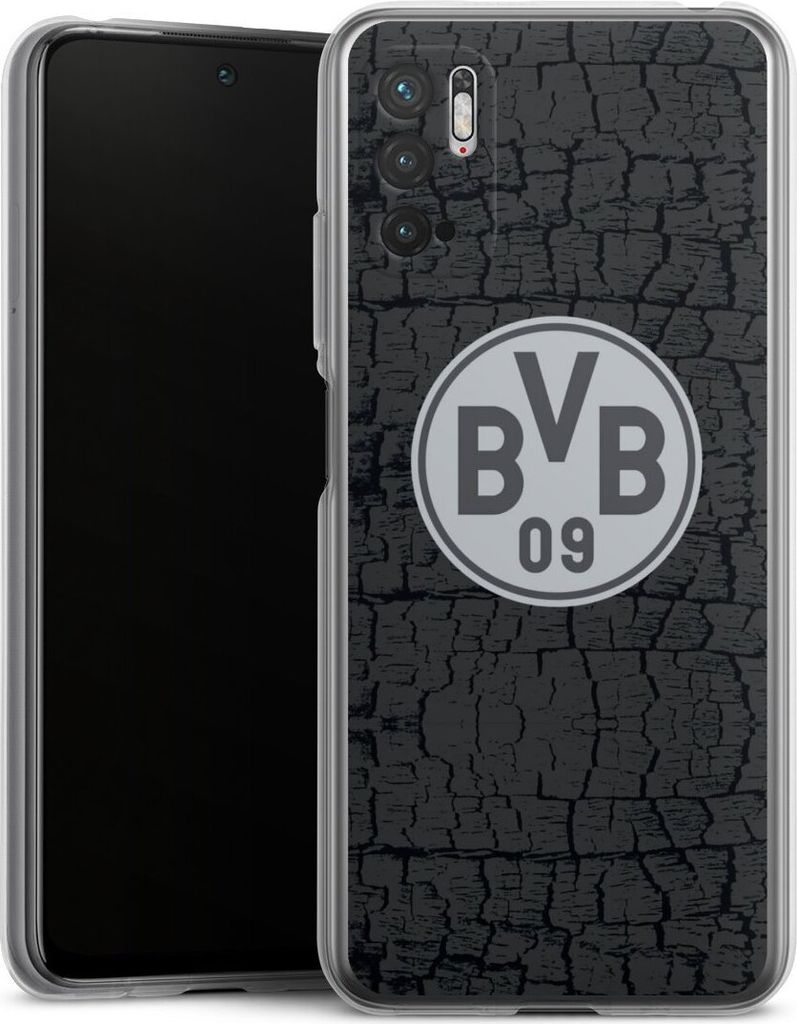 DeinDesign Handyhülle für Xiaomi Redmi Note 10 5G Silikon Hülle Case Smartphone Schutzhülle BVB Borussia Dortmund Trikot