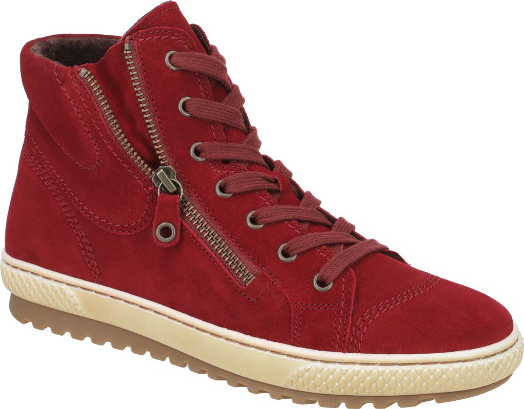 Gabor 93.754 Damen Stiefeletten - sportliche Stiefelette rot Freizeit NEU