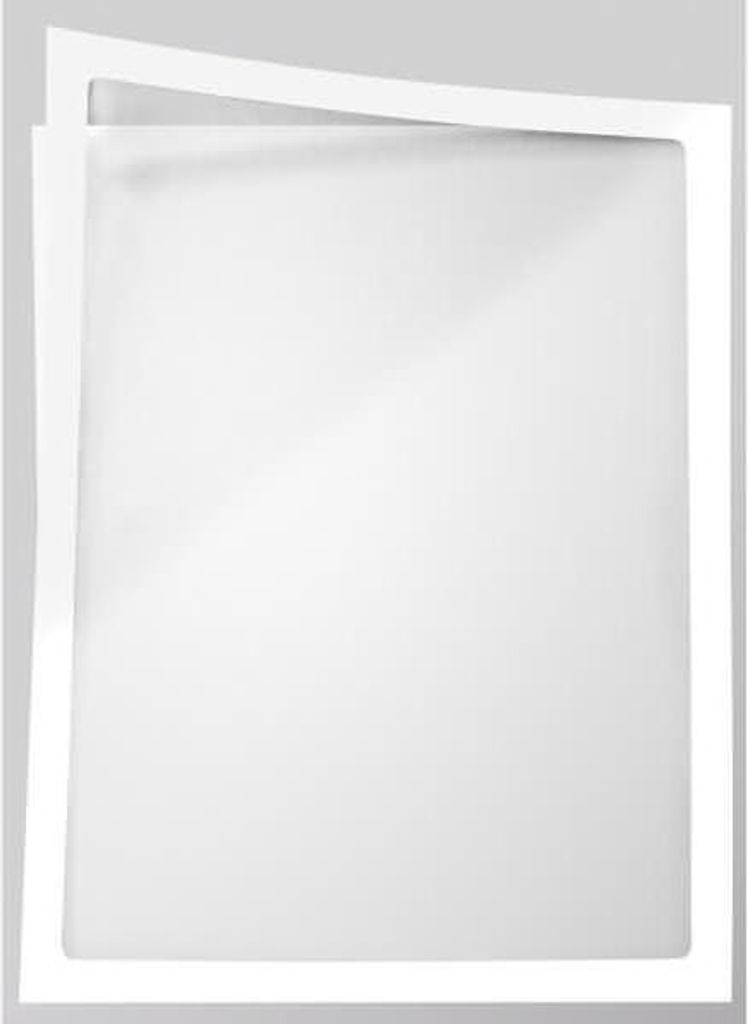 Infotasche ADMA selbsthaftend/magnetisch A4 BxH 225x312mm weiß VE=1 Stück