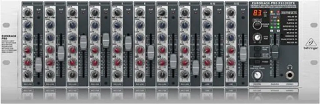 Behringer RX1202FX V2 Table de Mixage Rackable 12 Canaux avec Effets - 2