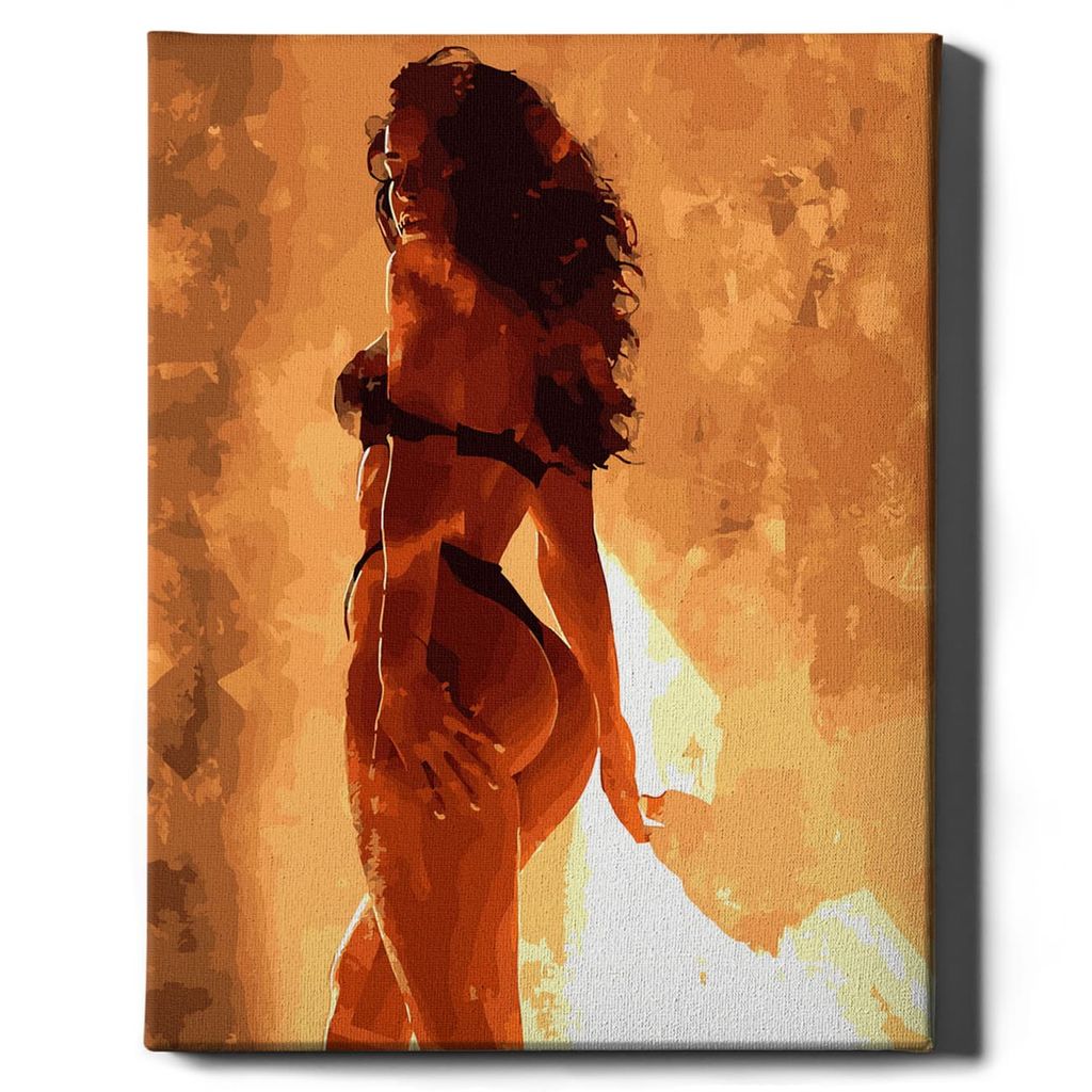 Oh Art! – Malen nach Zahlen Set – 40x50cm, mit Holzrahmen Produktbild 