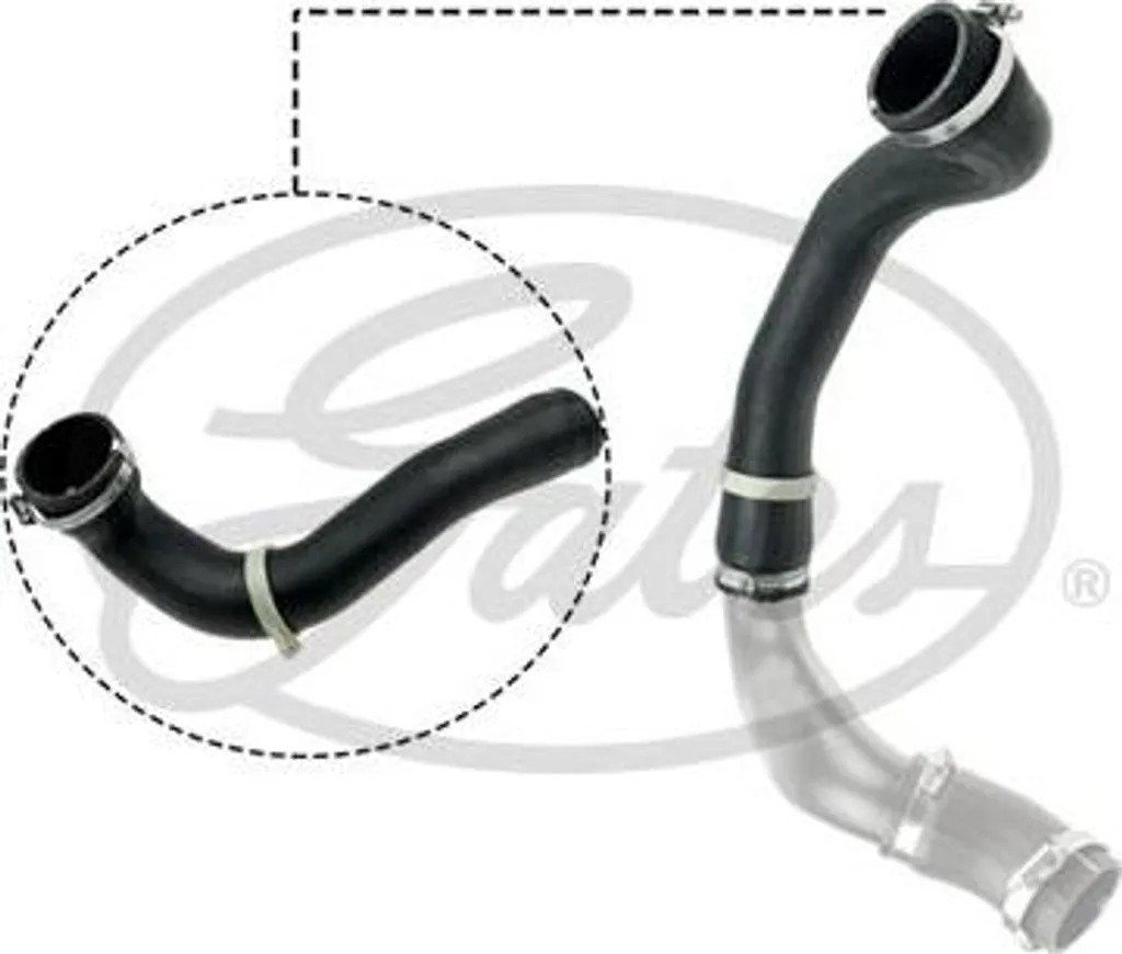 Tuyau suralimentation renforcé GATES 09-0566 pour LR066429 Freelander