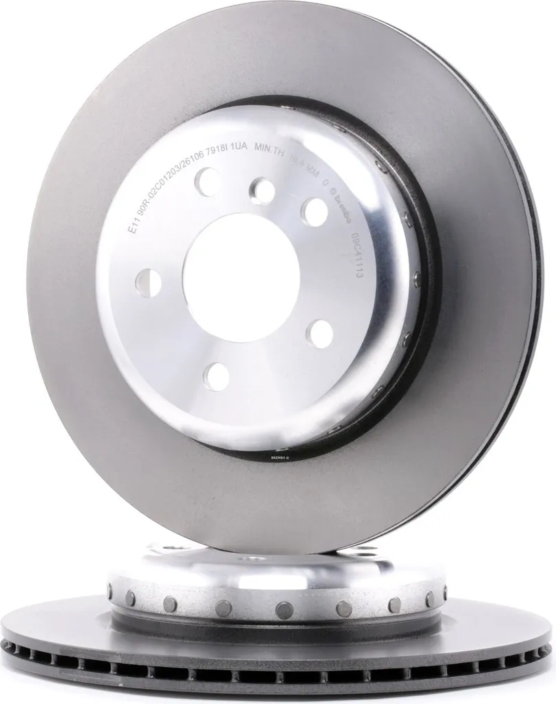 Disque de frein arrière Brembo 09.C411.13 compatible BMW F10 et F11