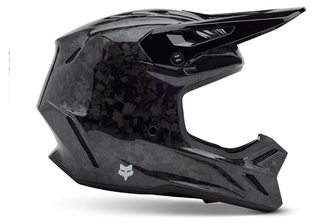Casque Fox V3 Rs Carbon Solid Taille : L Image du produit 