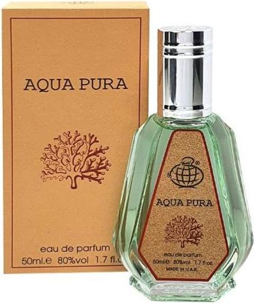 Fragrance World Aqua Pura, 50 ml, eau de parfum Productafbeelding 