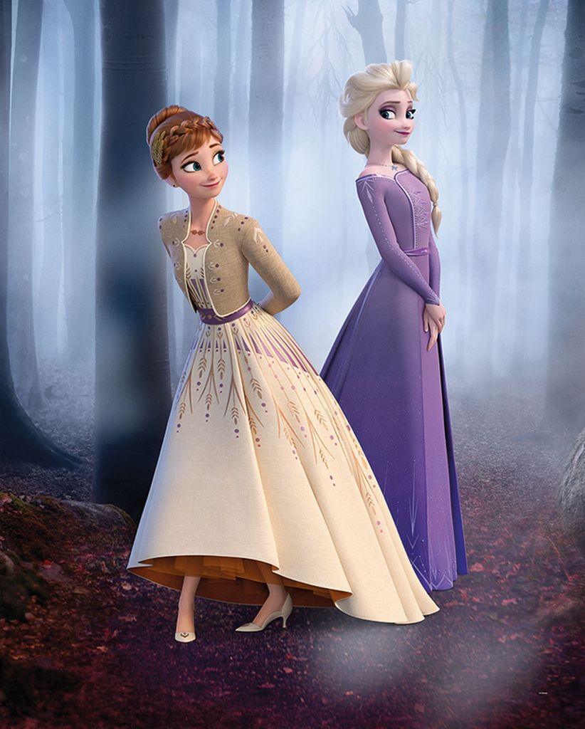 Disney Poster Die Eiskönigin Multicolor - 610141 - 40 x 50 cm