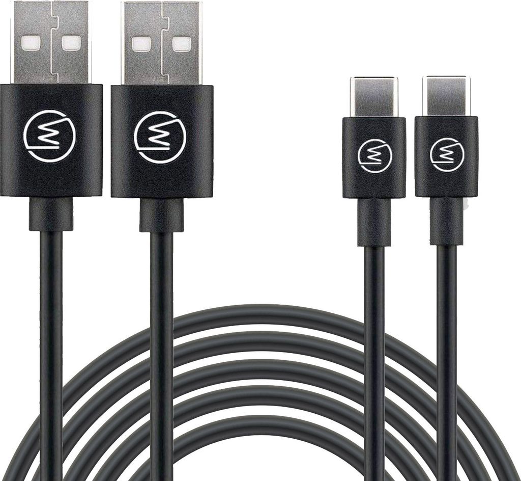 Wicked Chili 2 USB C Kabel Typ C Ladekabel Schnellladekabel Universal USB Type C Charge Cable geeignet für Handy, Watch, Powerbank, Tablet und Blu...