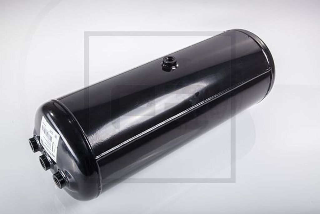 PETERS ENNEPETAL Luftbehälter Druckluftanlage 016.378-80A Links unten passend für MERCEDES-BENZ ACTROS 246mm 714,5mm 30L Stahl 10kg