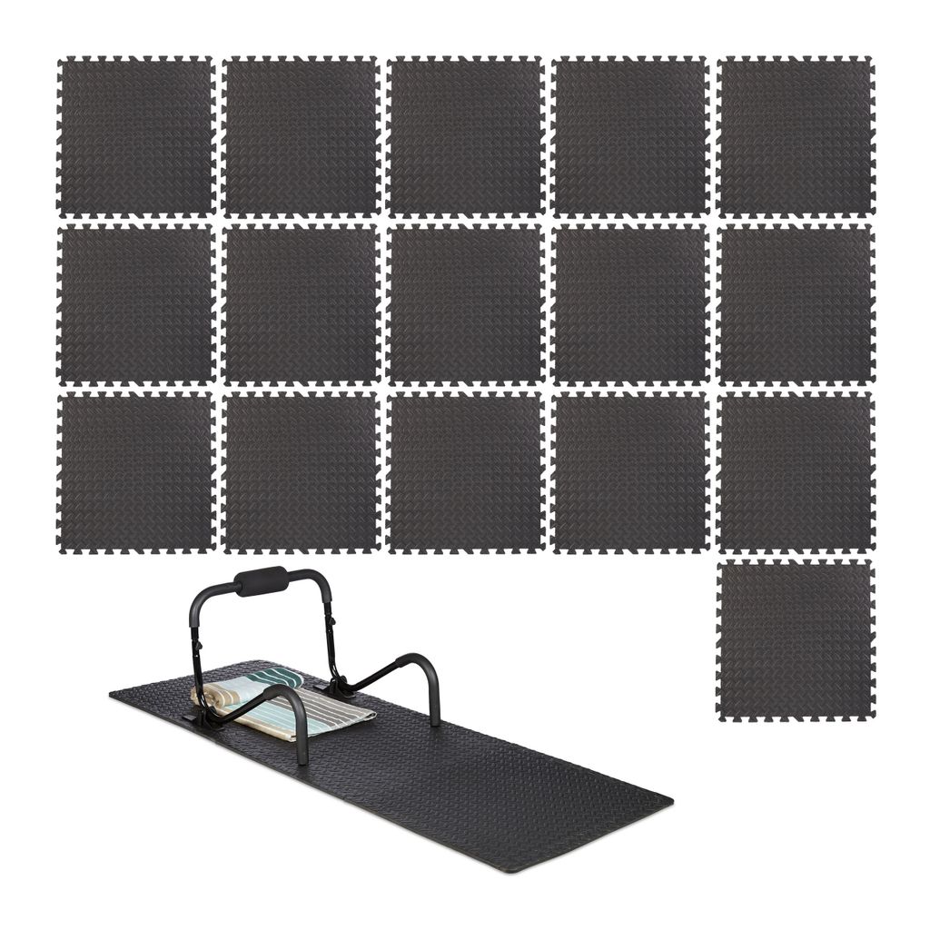 16x/1x  Schutzmatte Puzzlematte Bodenschutzmatten Unterlegmatten Bodenschutz 