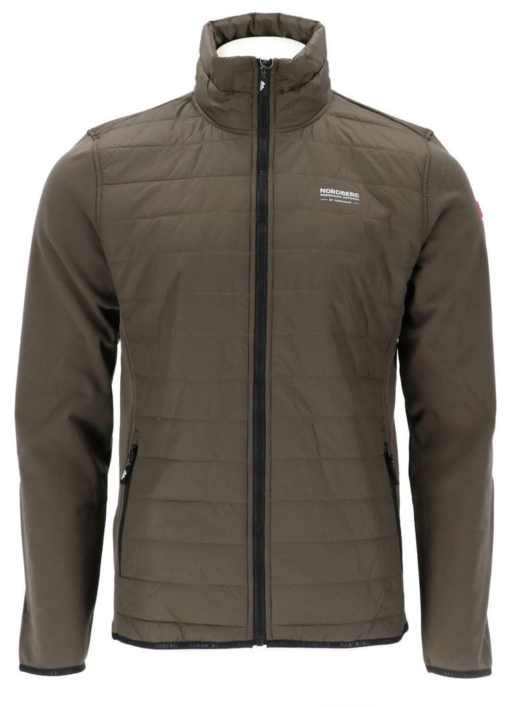 Gilet in pile Nordberg Tarik - Uomo - Esercito - Taglia L Immagine del prodotto 