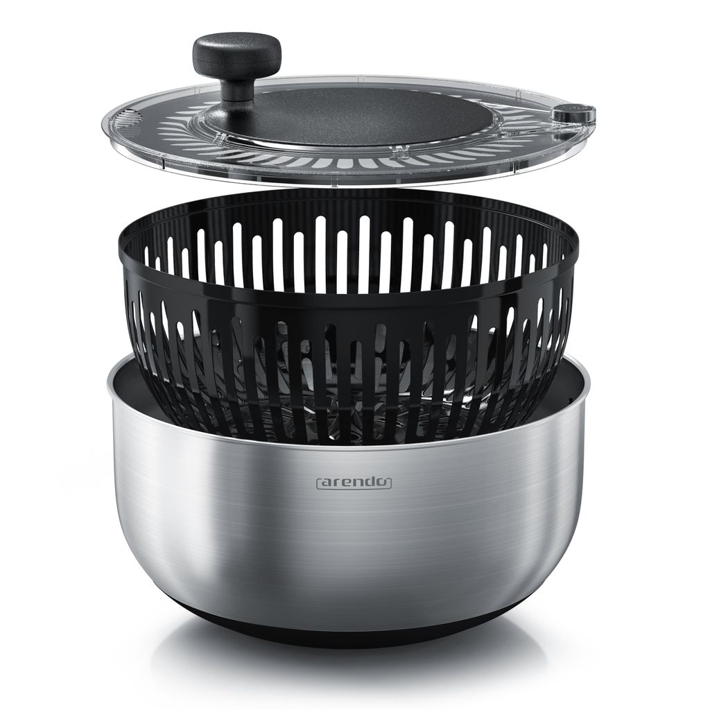 Centrífuga para ensaladas de 5 litros con recipiente de Imagen del producto 
