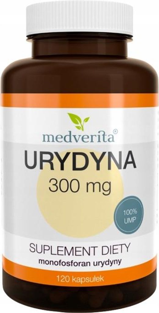 MEDVERITA Uridin 300 mg STRESS NERVEN 120 Kapseln Produktbild 
