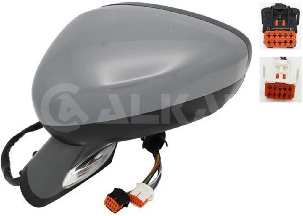 Rétroviseur extérieur gauche complet compatible C4 II série NC ALKAR