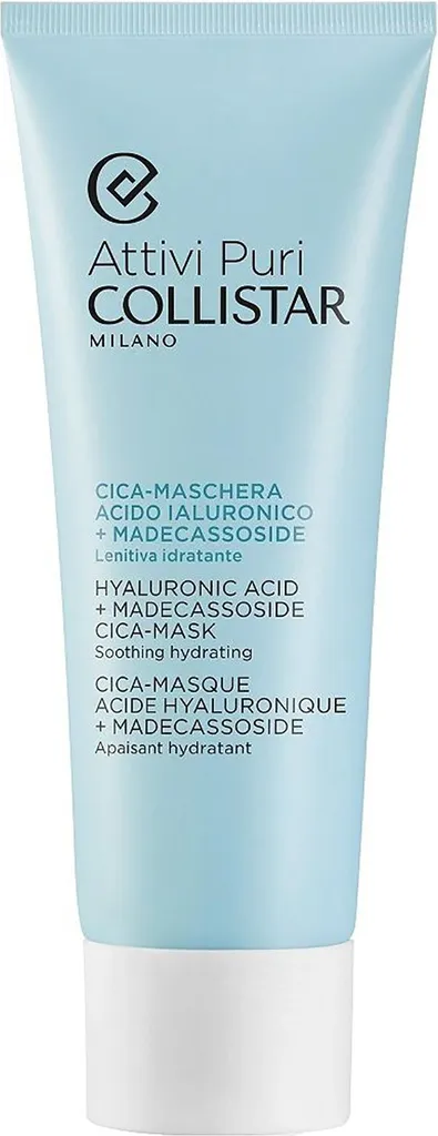 Soin Cica Masque Collistar Anti-Rougeurs Acide Hyaluronique Visage 75 ml
