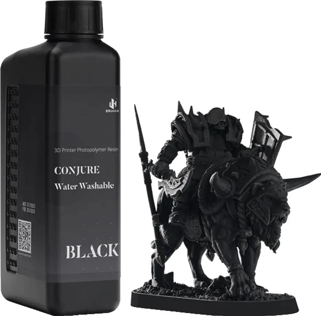 Création de Figurines avec l'Imprimante 3D Résine Lavable Noire de 1kg