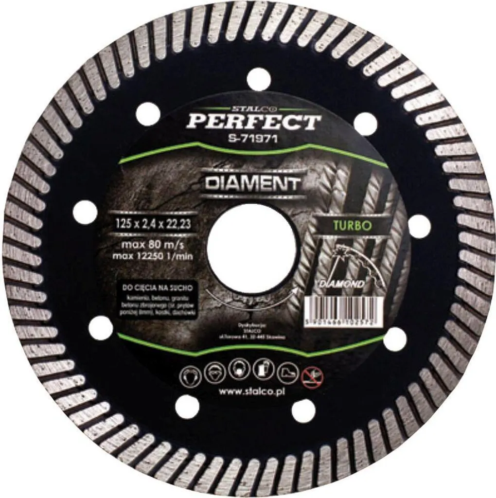 disco diamantato 115 mm TURBO STALCO