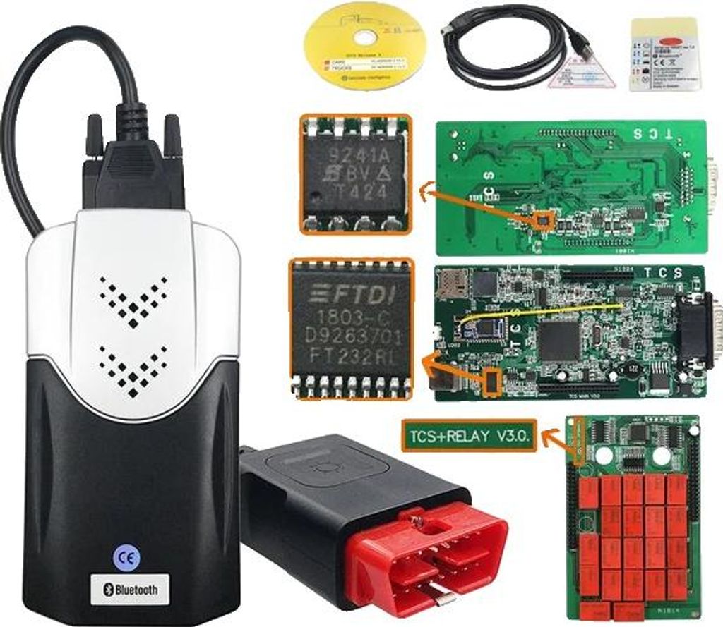 Scanner OBD2, prise en charge de plusieurs modèles de Image du produit 