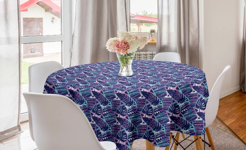Offerta Tovaglia Rotonda 150 cm ABAKUHAUS Tropical Design
