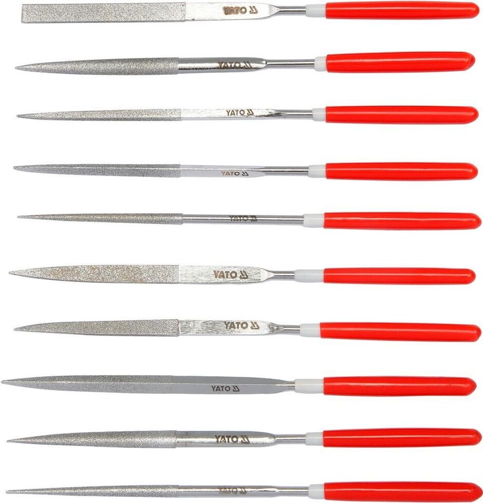 YATO YT-6144 - Set de limes aiguille diamantées 10pcs Image du produit 