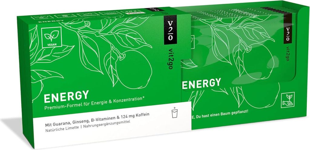[10 Stück] [10 g] DRINK ENERGY, [Vit2go] Produktbild 
