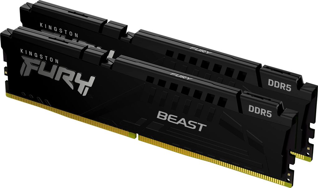 Paměť Kingston FURY Beast Black, 64 GB (2x32 GB) DDR5, 6000 Obrázek produktu 