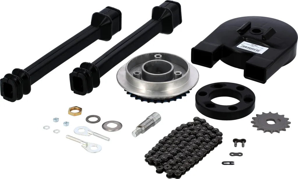 Remplacement chaîne Simson SR50 SR80 - Kit complet pignons 16 et 31 dents