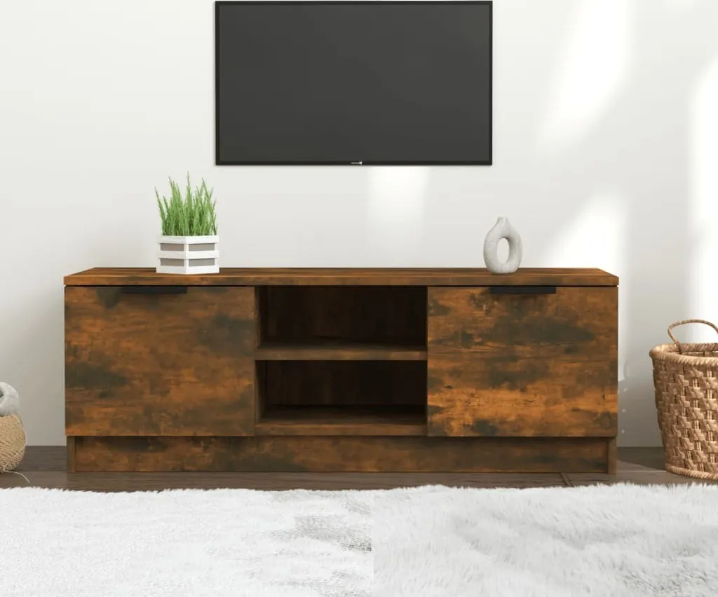 Porta TV Moderno Rovere Fumé Maison Exclusive 102 cm | Design Chic