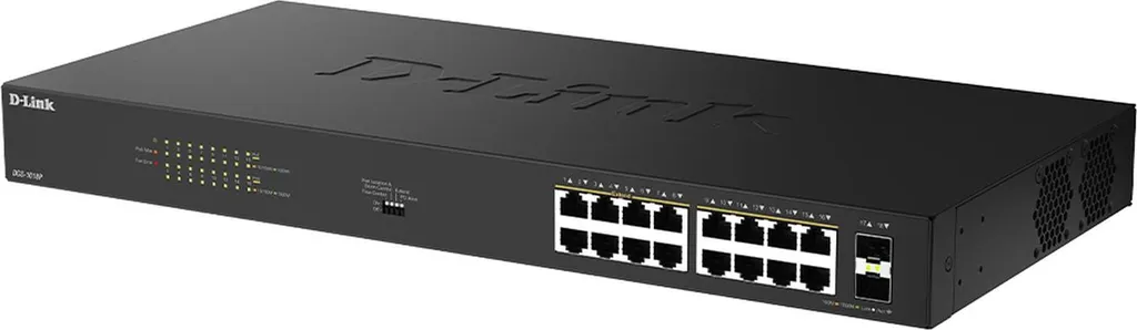 Switch 18 ports PoE+ Gigabit commutateur réseau de bureau D-Link