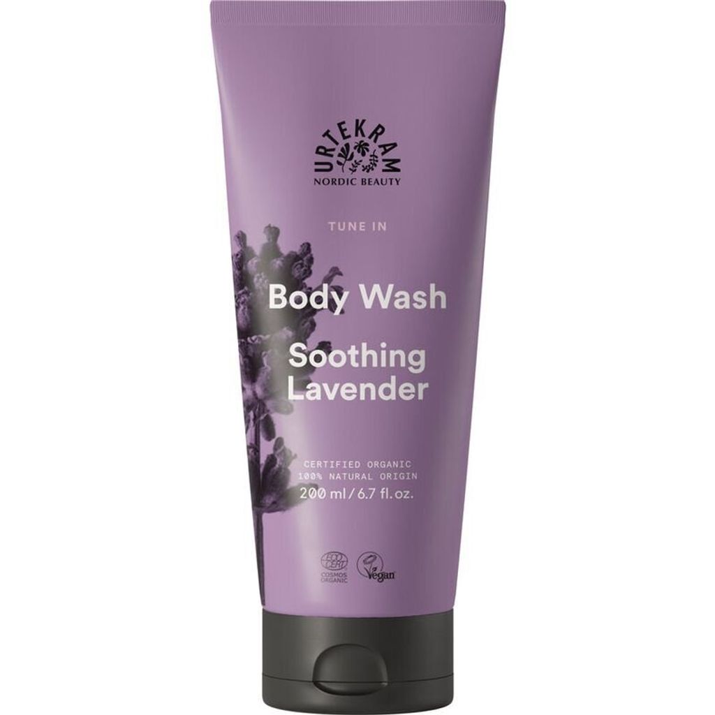 Urtekram Soothing Lavender Body Wash - 200ml x 6 - 6er Pack VPE