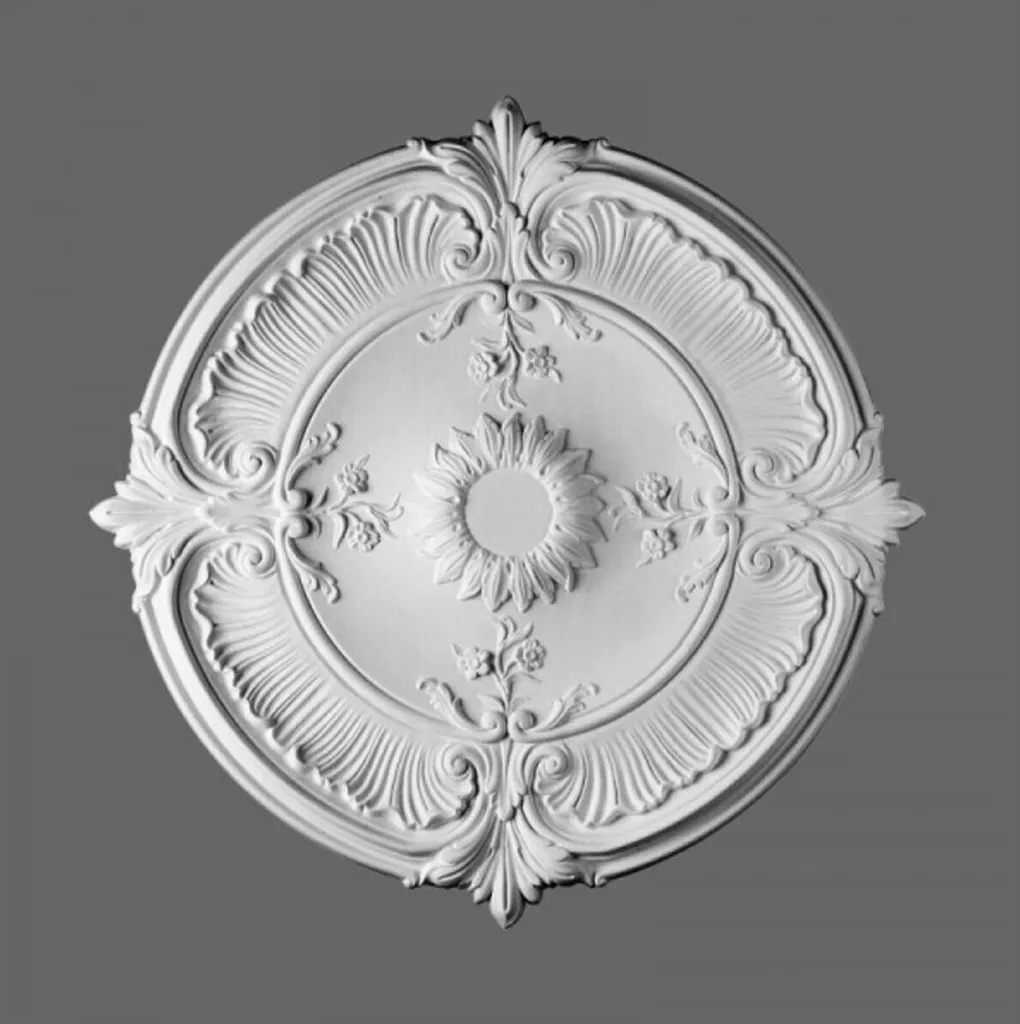 Casa Padrino Rosone Stucco 70x70 cm Barocco Art Nouveau Offerta