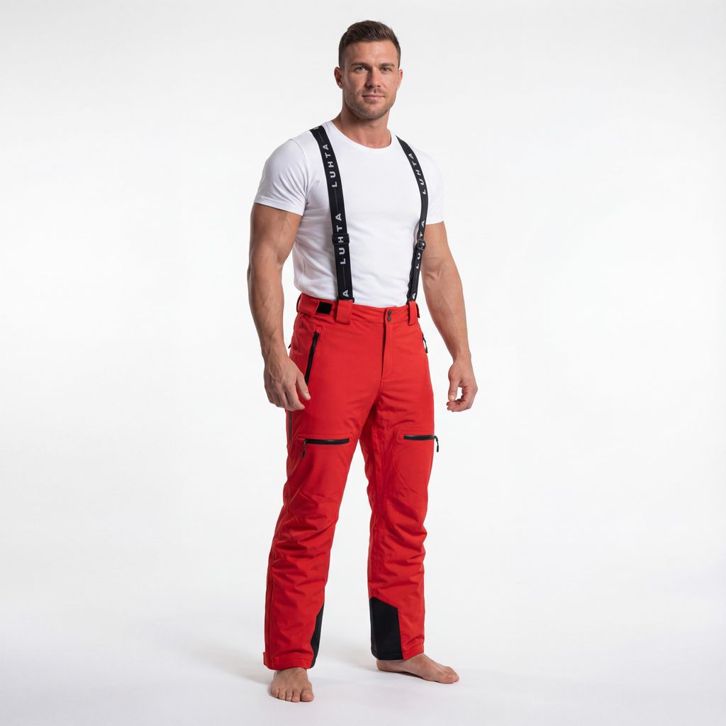Skihose LUHTA Kovero Rot Rot L